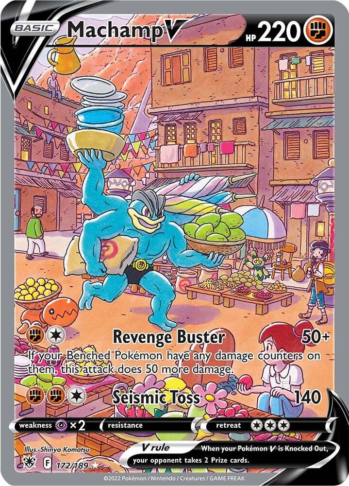 Machamp V (Alternate Full Art) card image