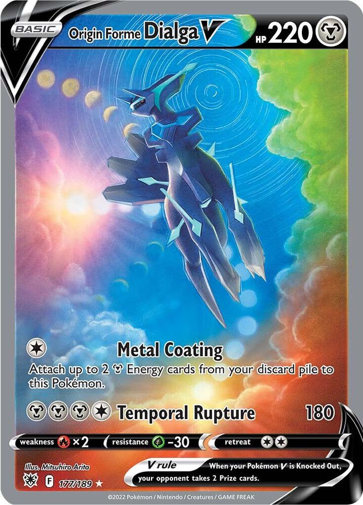 Origin Forme Dialga V (Alternate Full Art) card image