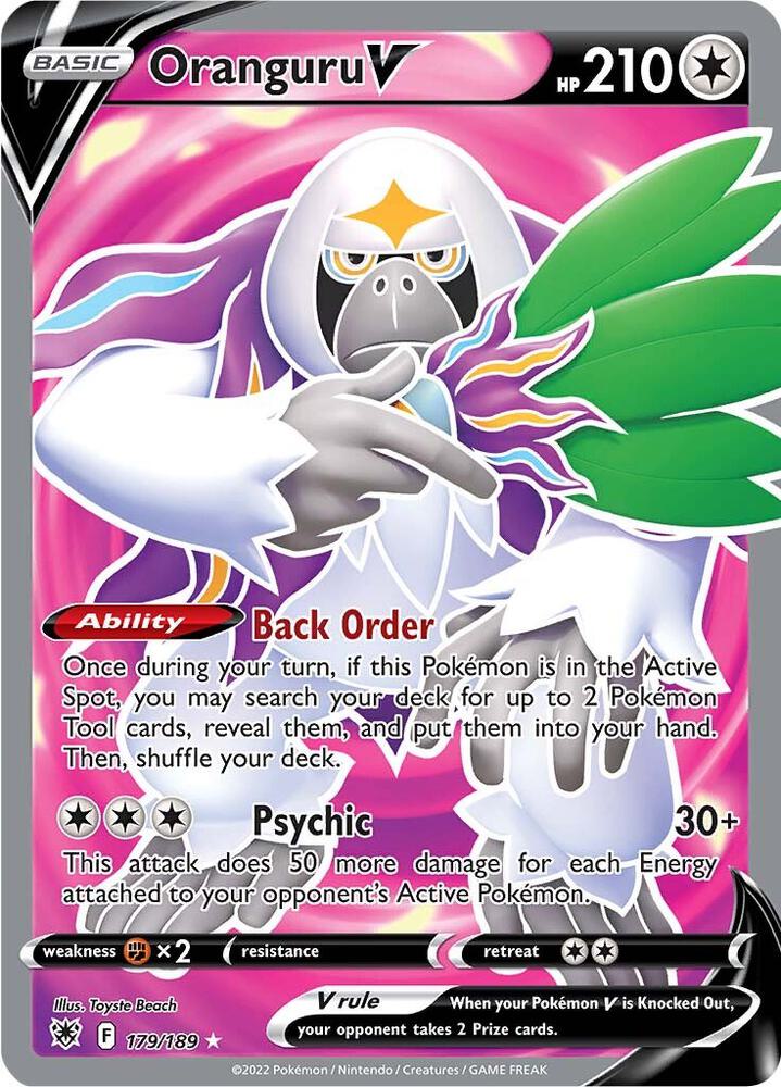 Oranguru V (Full Art) card image