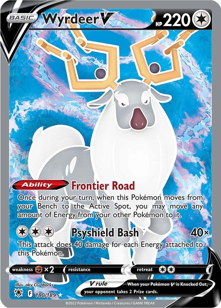 Wyrdeer V (Full Art) card image