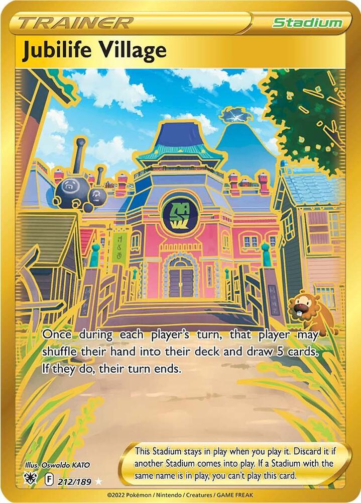 Jubilife Village (Secret) card image