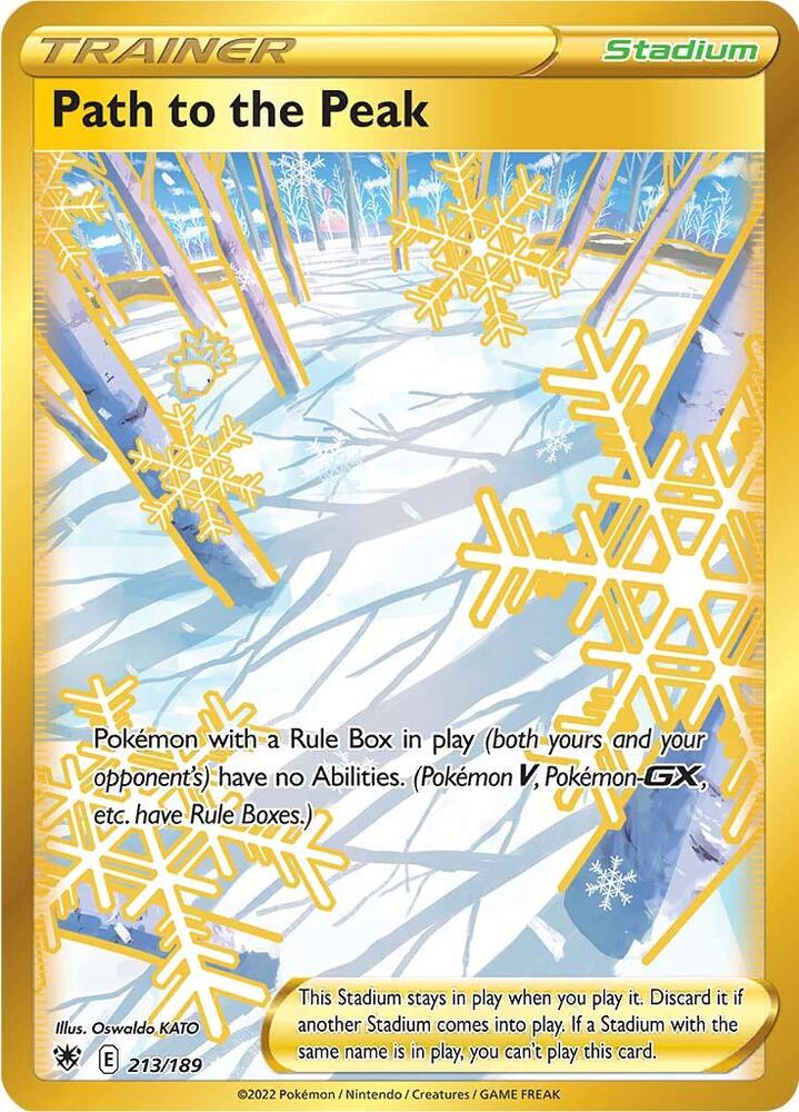 Path to the Peak (Secret) card image