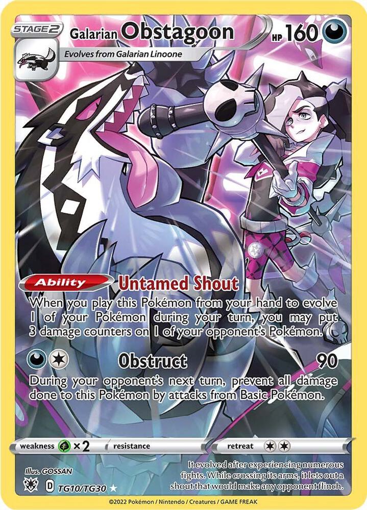 Galarian Obstagoon card image