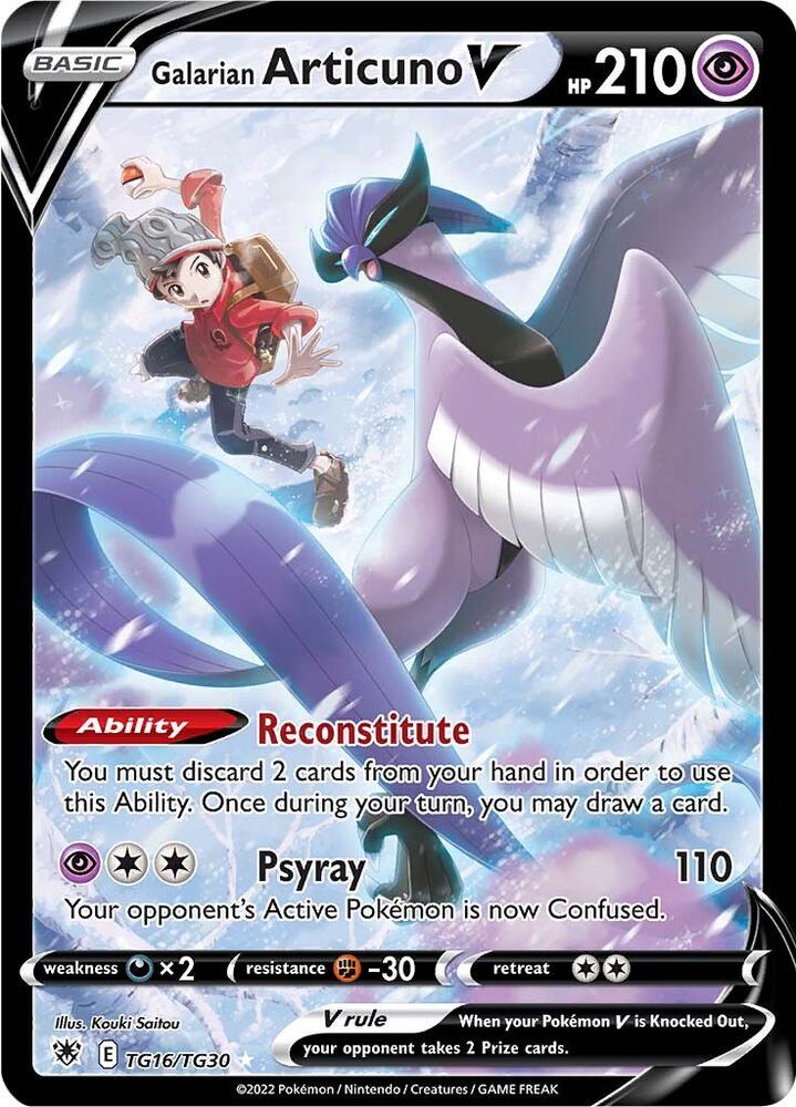 Galarian Articuno V card image