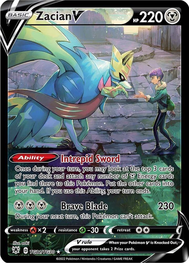 Zacian V card image