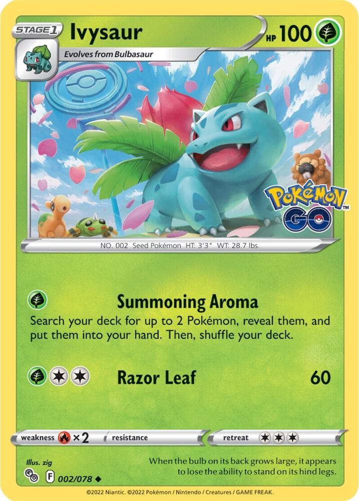 Ivysaur card image