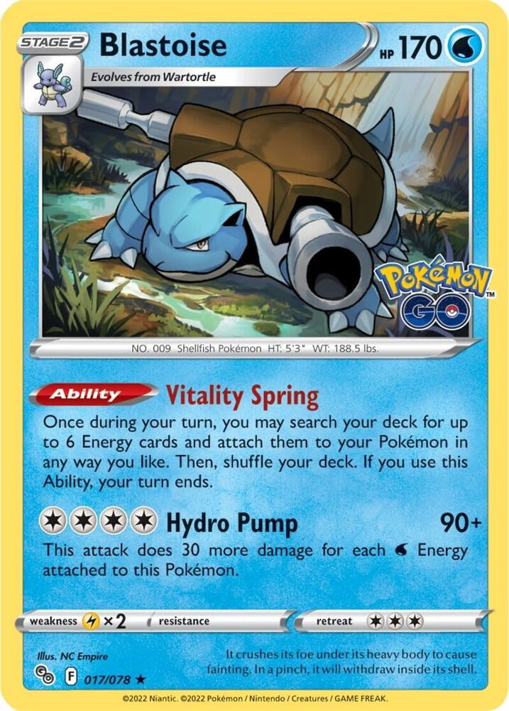 Blastoise card image