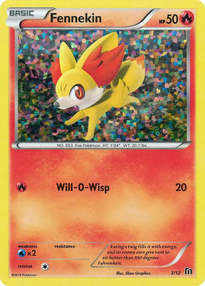 Fennekin - 3/12 card image