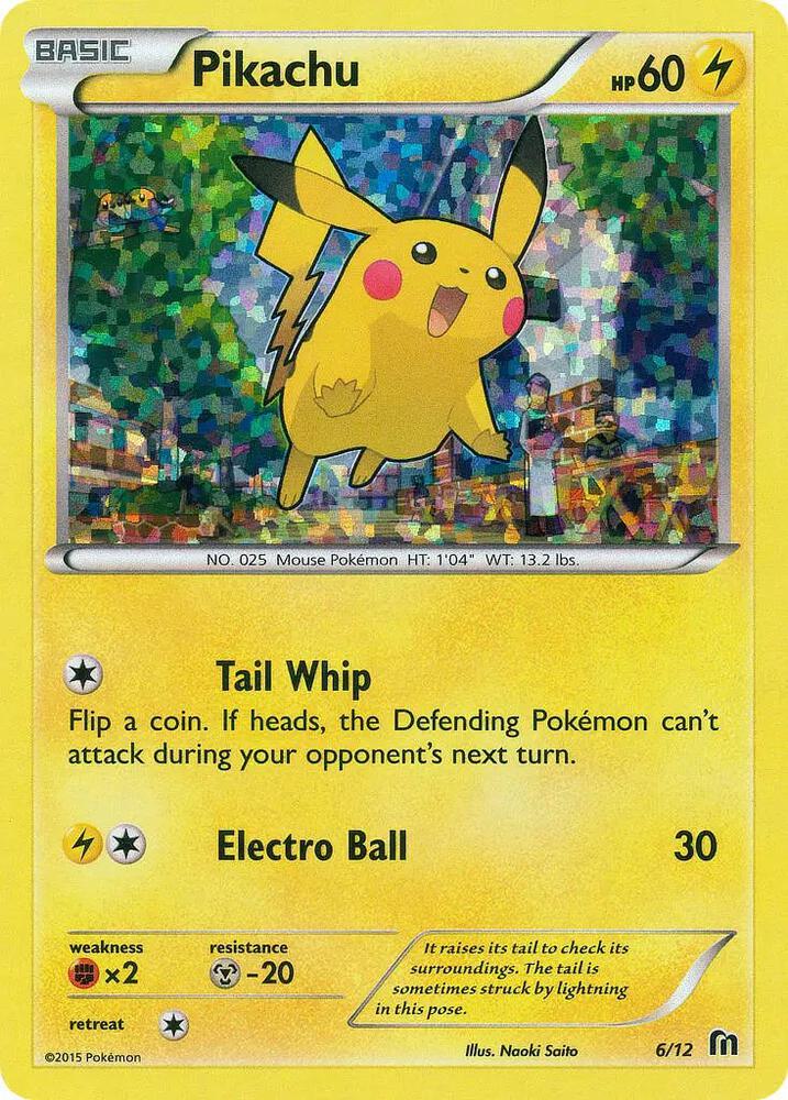 Pikachu - 6/12 card image