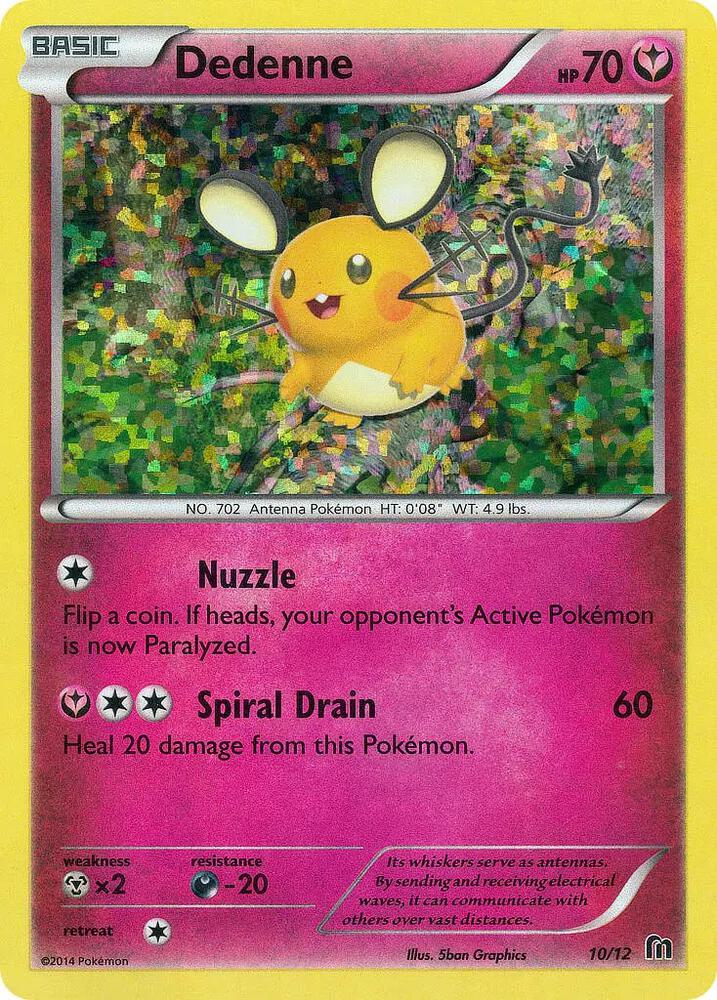 Dedenne - 10/12 card image