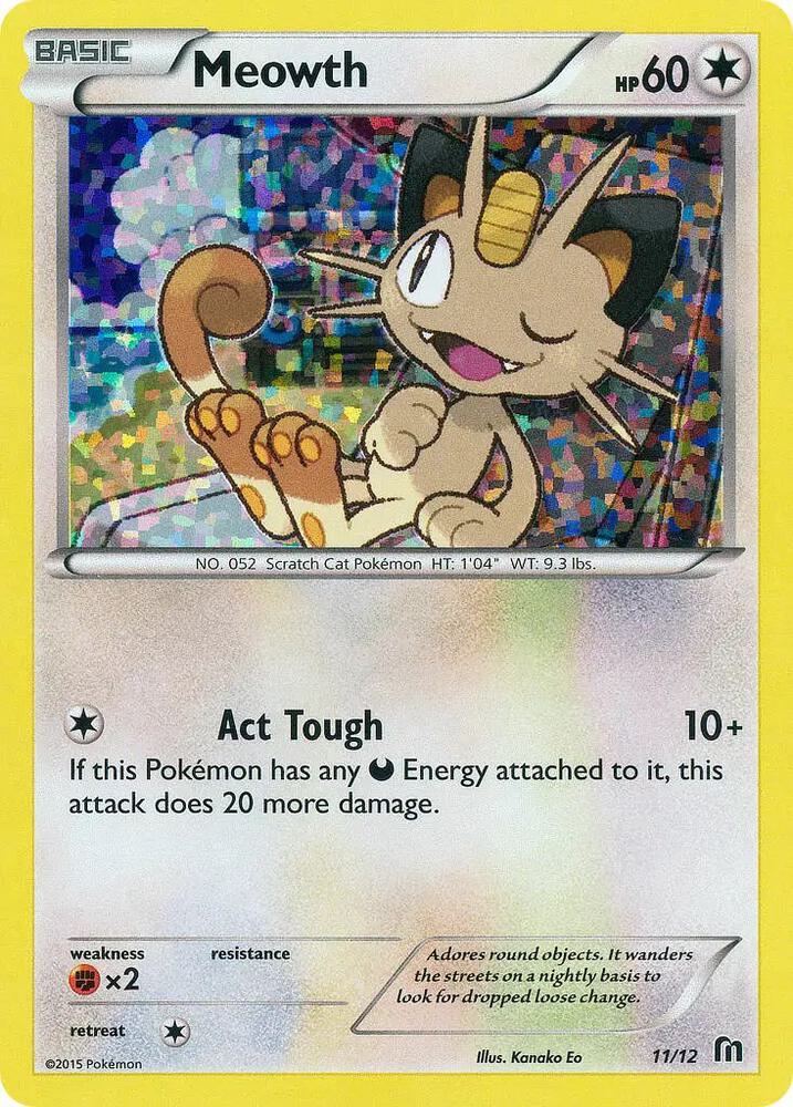 Meowth - 11/12 card image