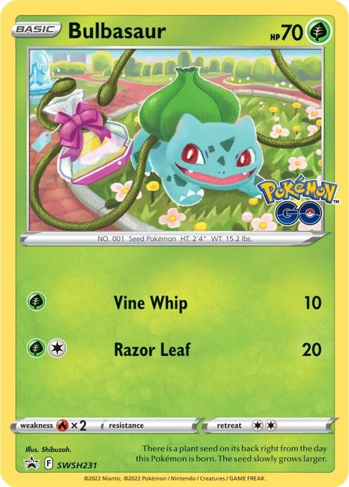 Bulbasaur - SWSH231 card image