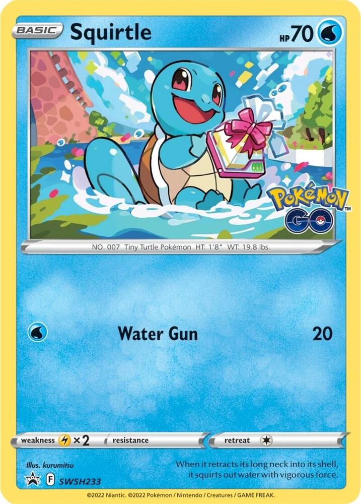 Squirtle - SWSH233 card image