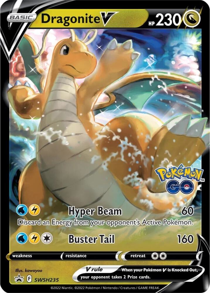 Dragonite V - SWSH235 card image