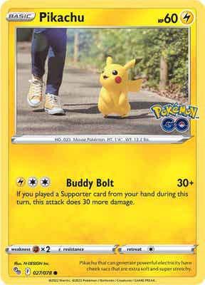 Pikachu (27) card image