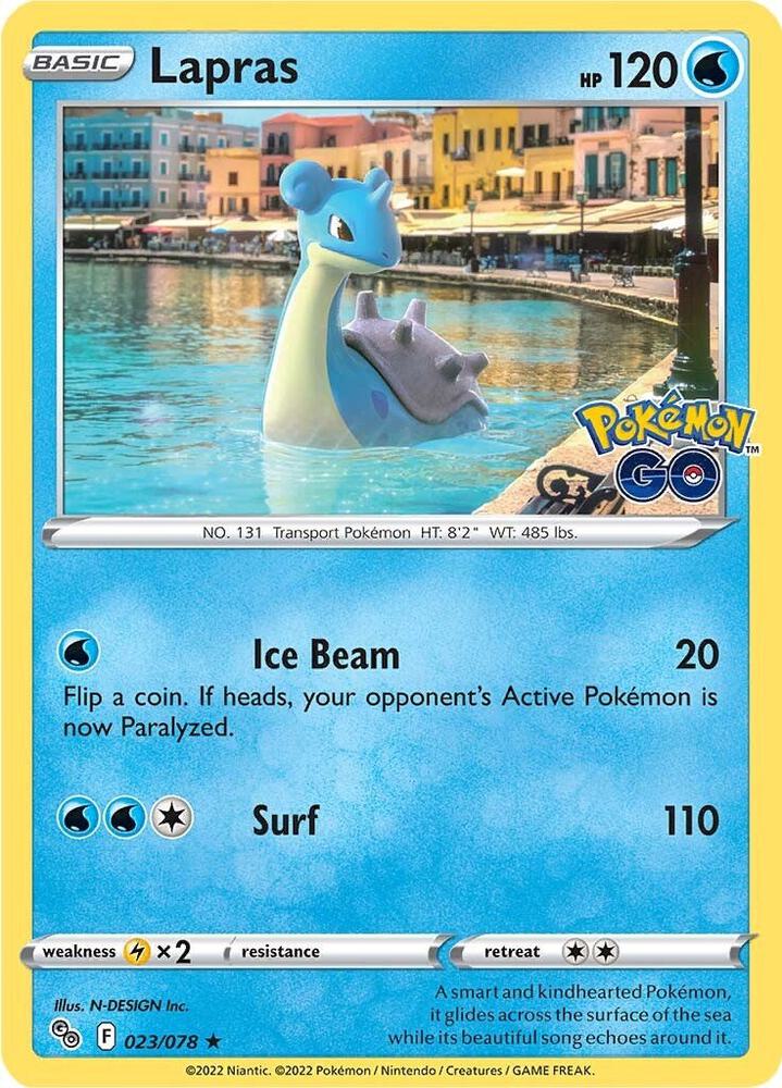 Lapras card image