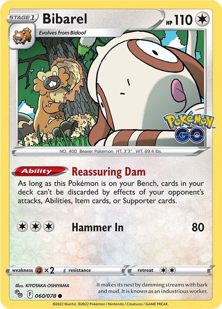 Bibarel card image