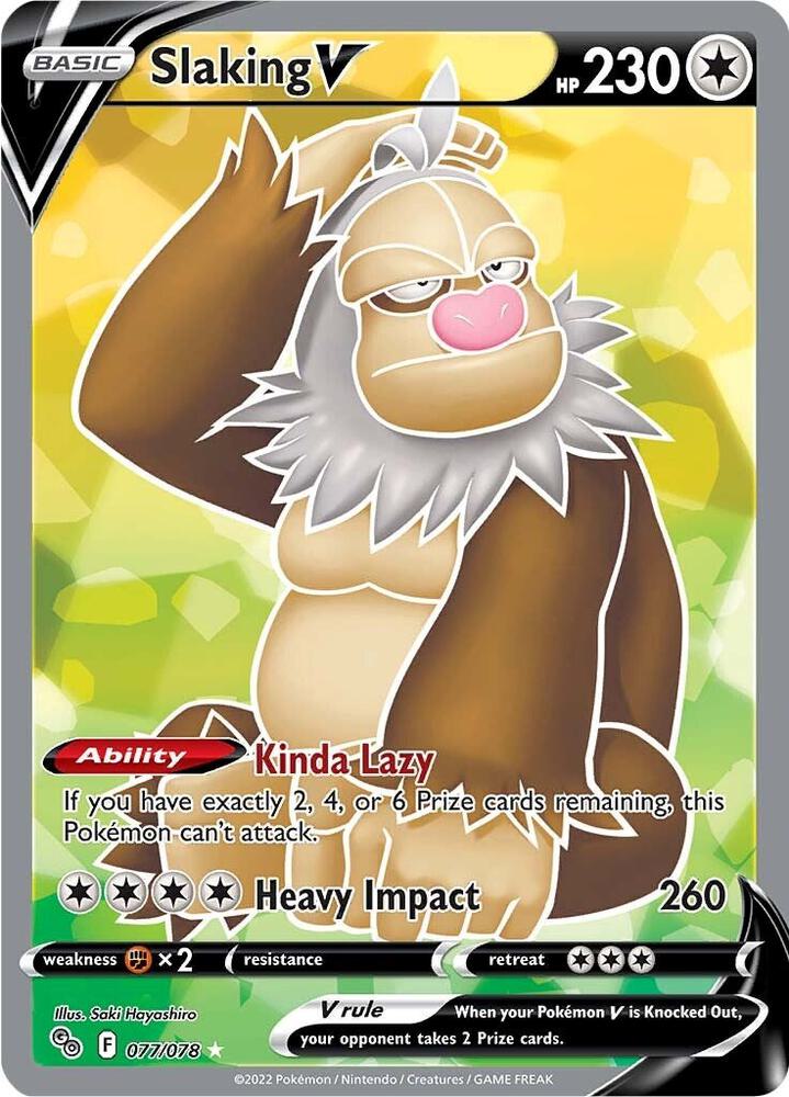 Slaking V (Full Art) card image