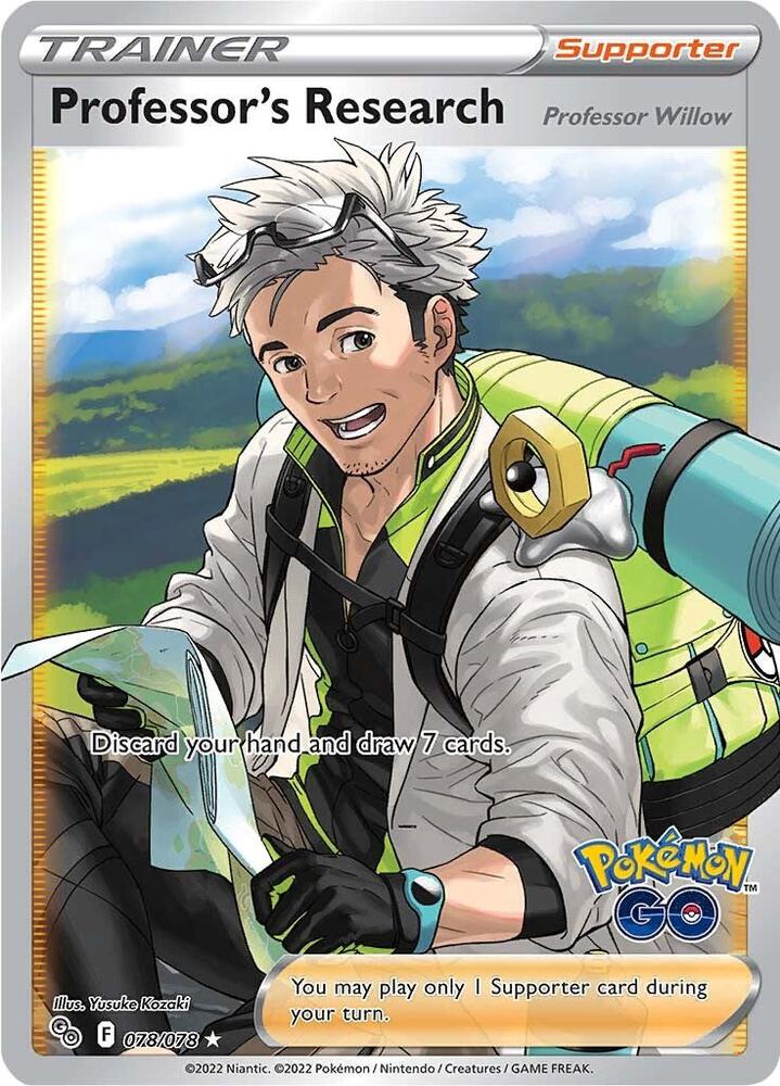 Professor's Research [Professor Willow] (Full Art) card image