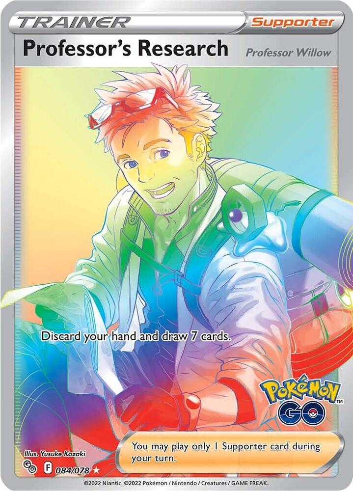 Professor's Research [Professor Willow] (Secret) card image