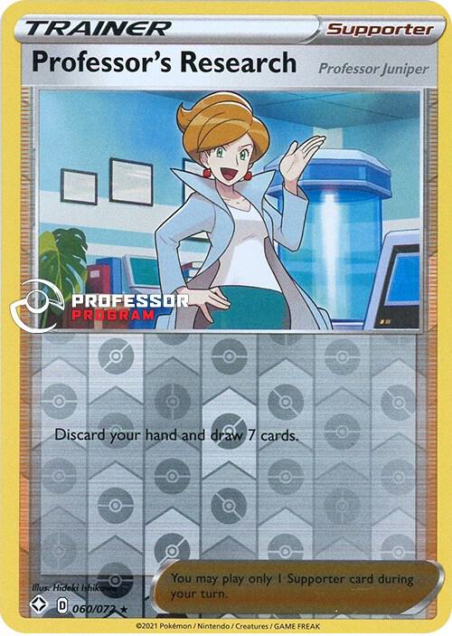 Professor's Research [Professor Juniper] - 060/072 card image