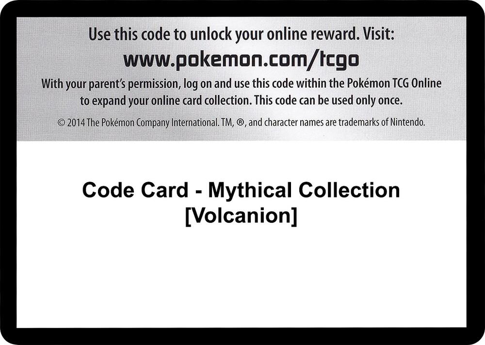 Code Card - Mythical Collection [Volcanion] card image