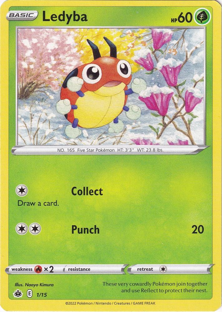 Ledyba - 1/15 card image
