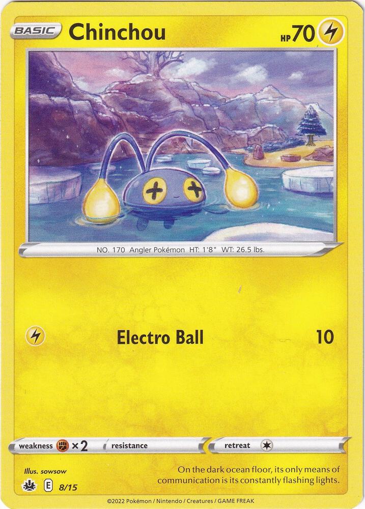 Chinchou - 8/15 card image