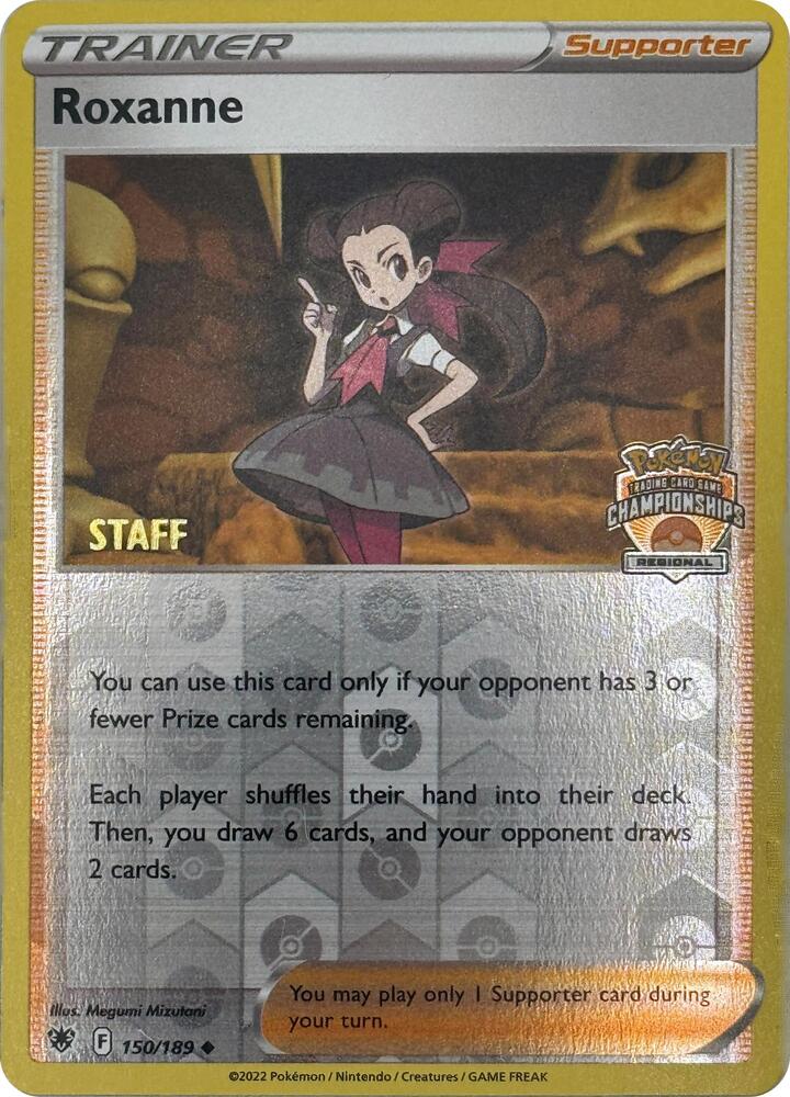 Roxanne - 150/189 (Regional Championships) [Staff] card image
