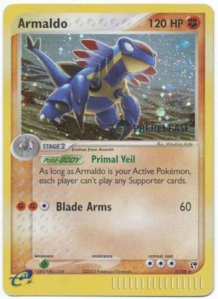 Armaldo - 1/100 (Prerelease) card image