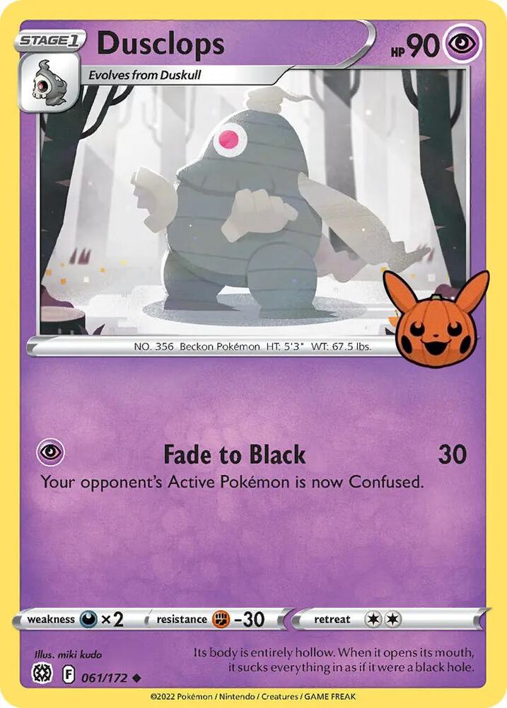 Dusclops card image