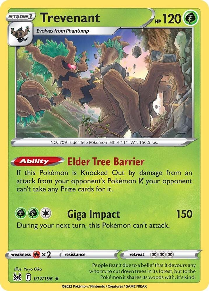 Trevenant card image