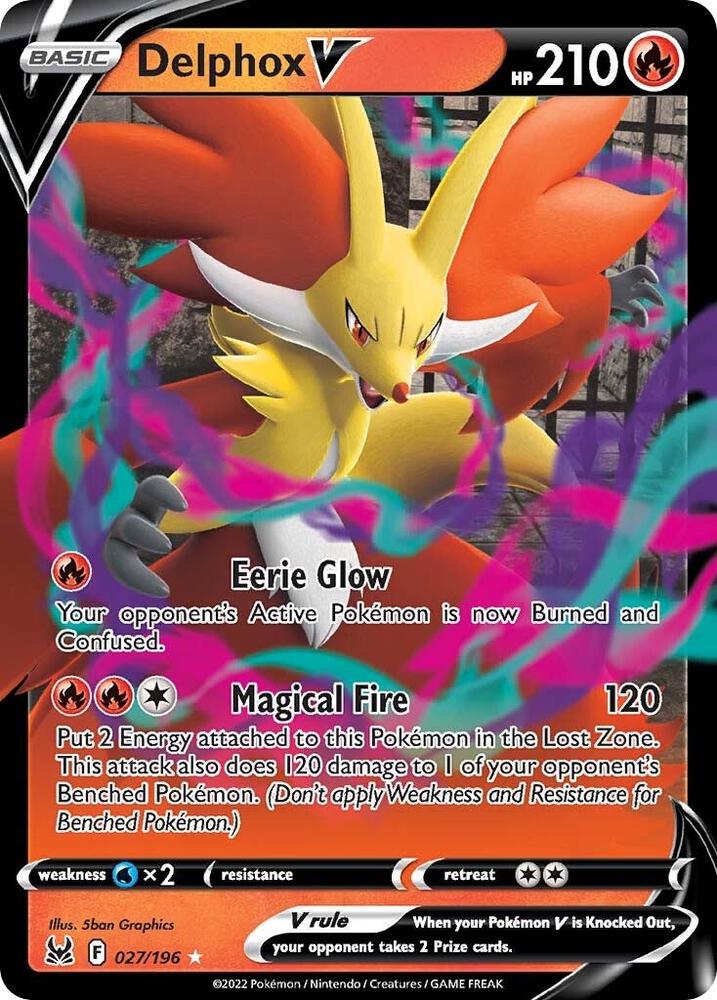 Delphox V card image