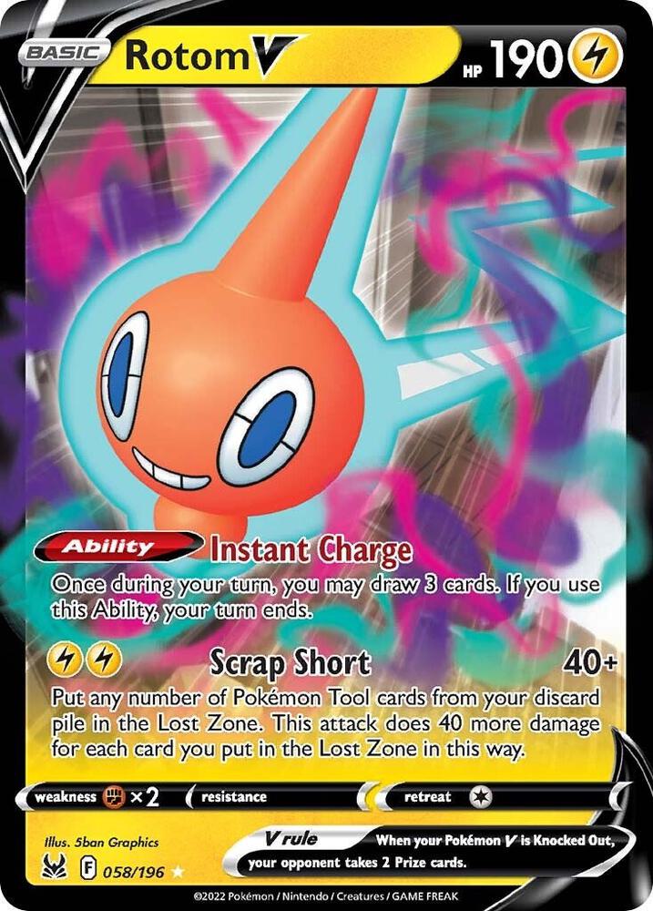 Rotom V card image
