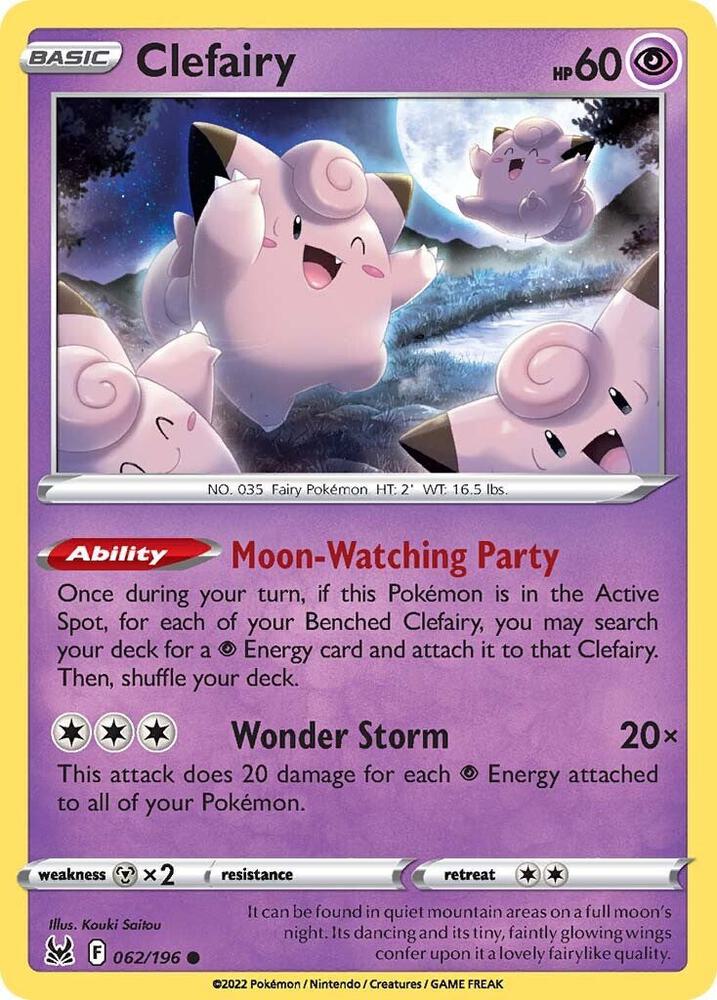 Clefairy card image