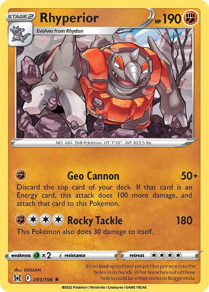 Rhyperior card image