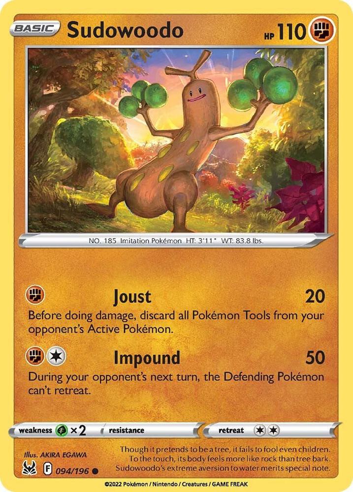 Sudowoodo card image