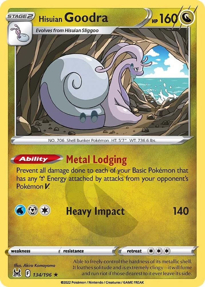 Hisuian Goodra card image