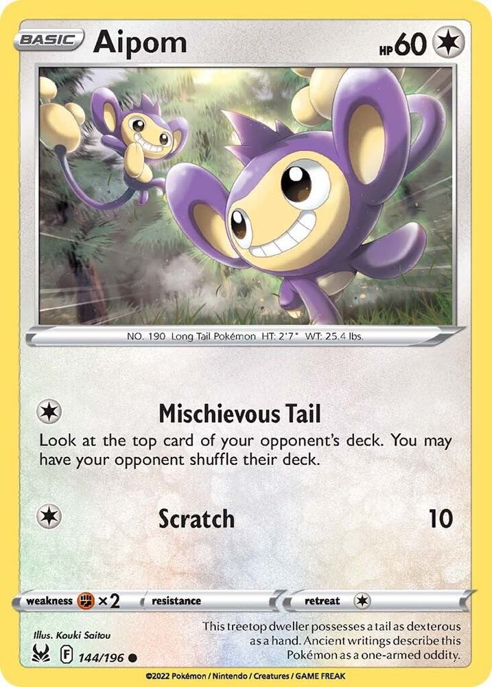 Aipom card image