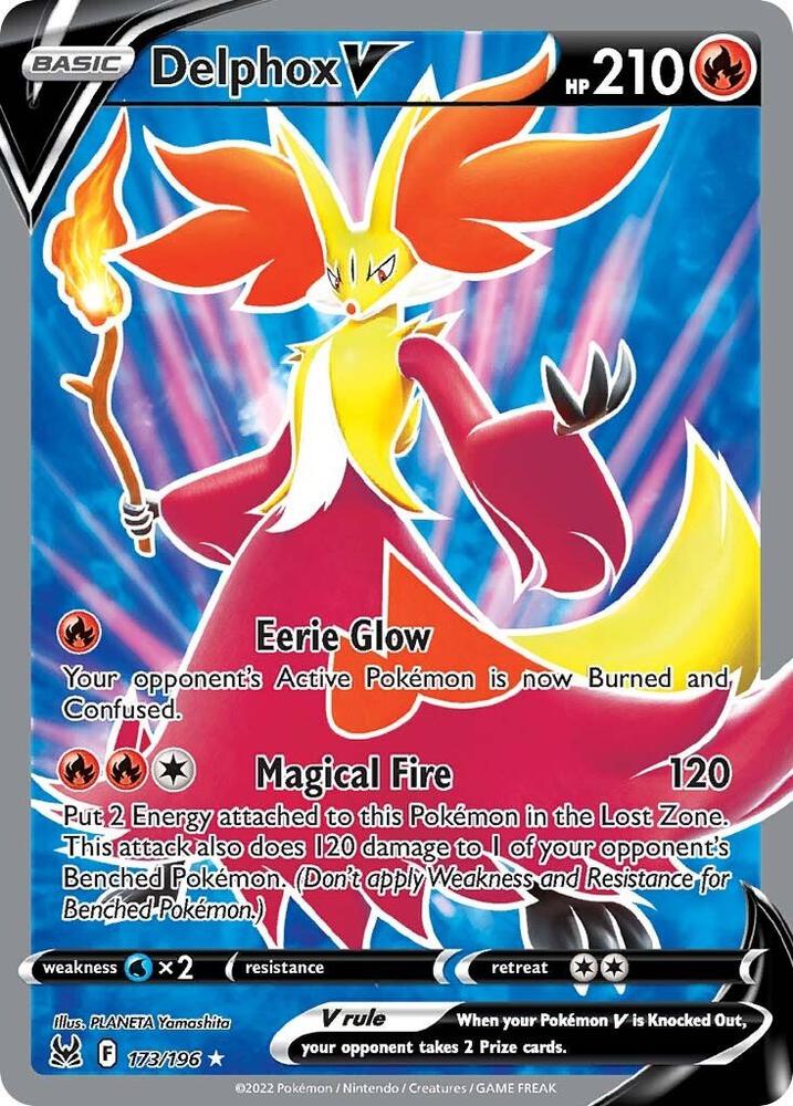 Delphox V (Full Art) card image