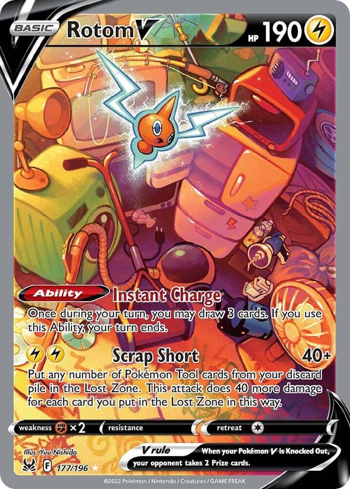 Rotom V (Alternate Full Art) card image