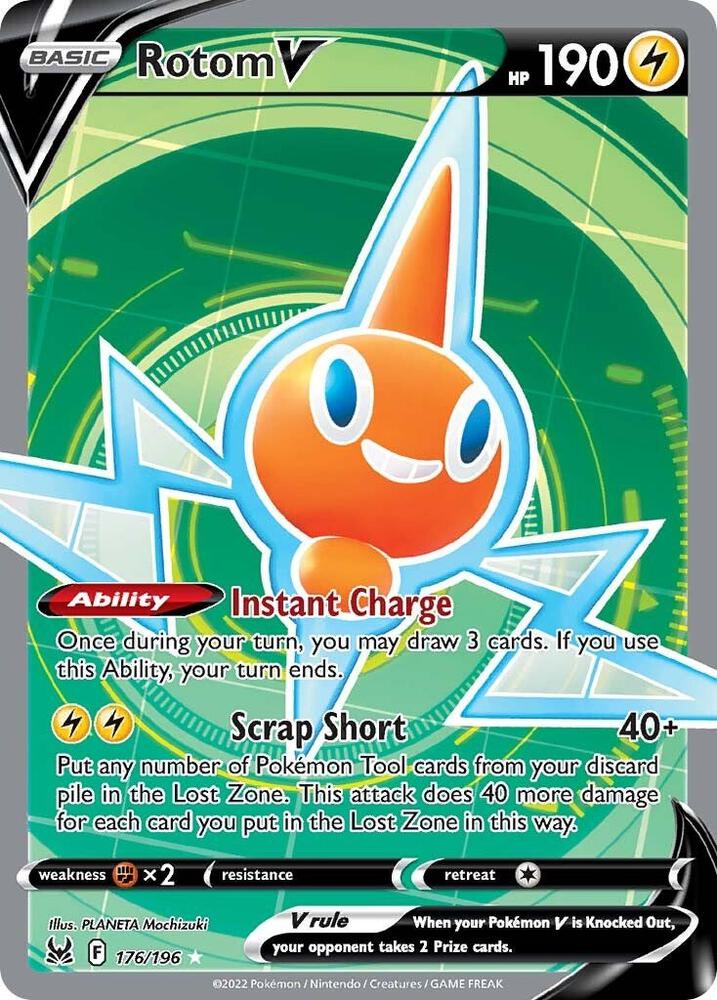 Rotom V (Full Art) card image