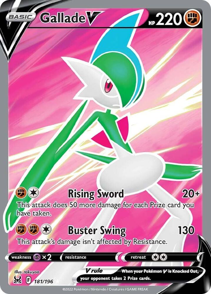 Gallade V (Full Art) card image