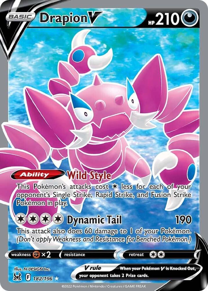Drapion V (Full Art) card image