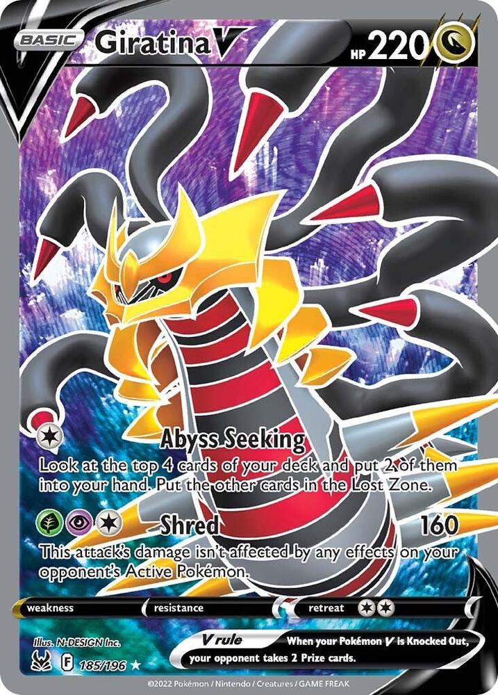 Giratina V (Full Art) card image