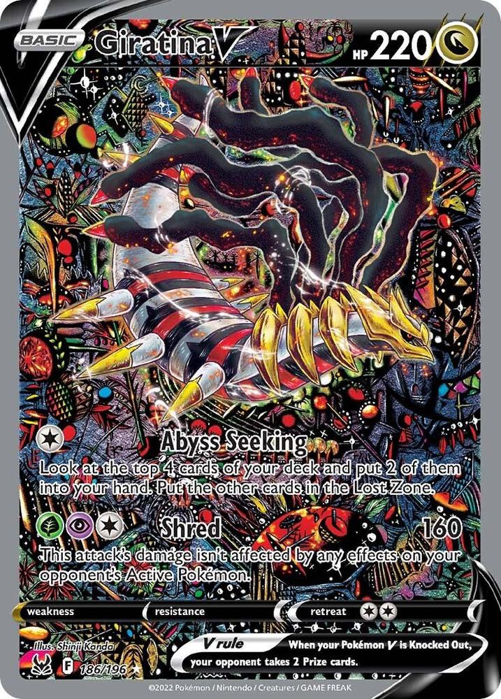Giratina V (Alternate Full Art) card image
