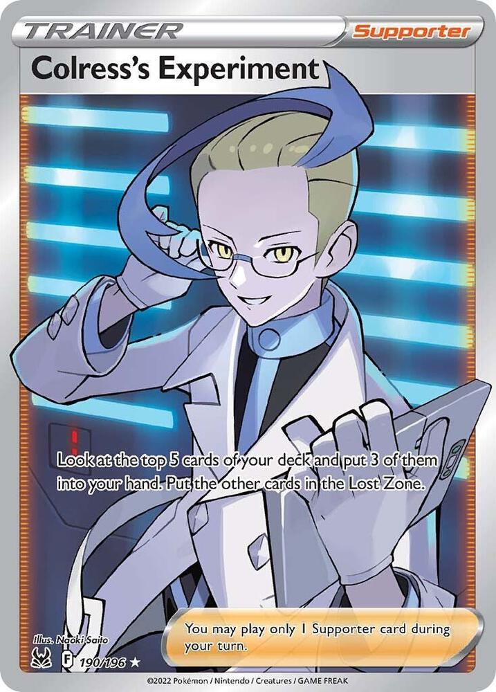Colress's Experiment (Full Art) card image