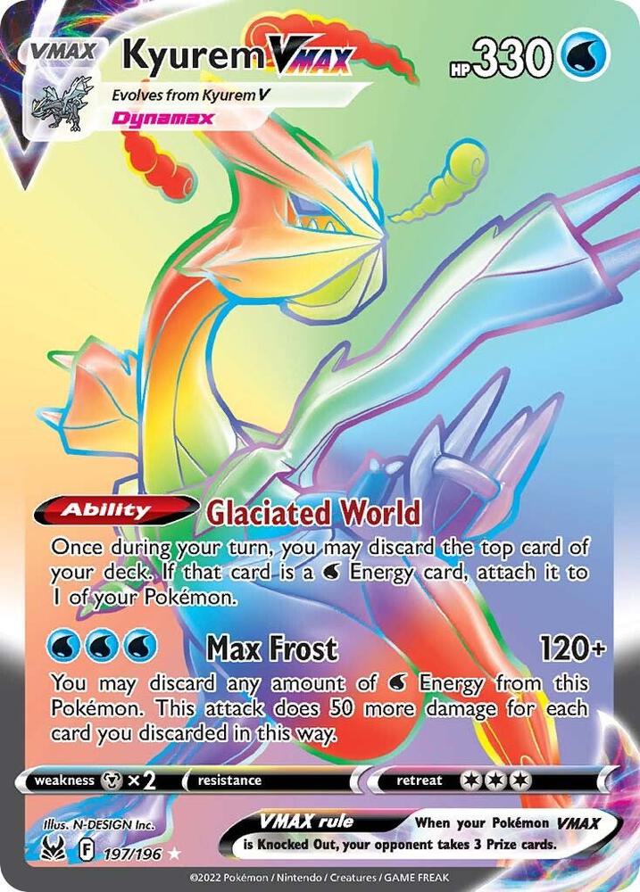 Kyurem VMAX (Secret) card image