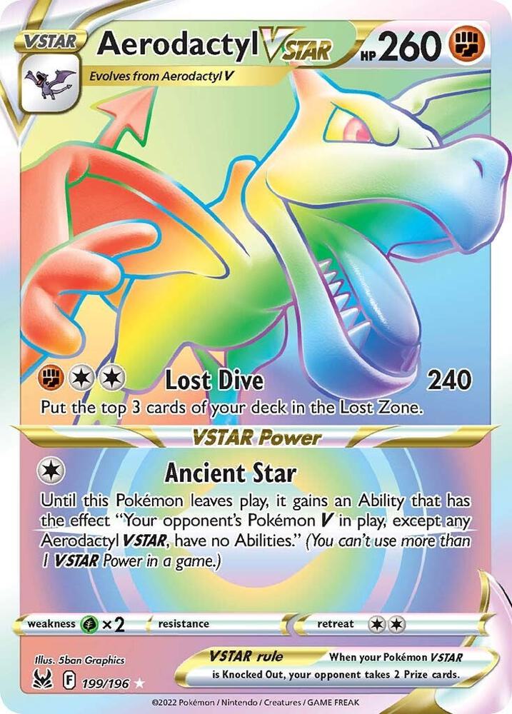 Aerodactyl VSTAR (Secret) card image