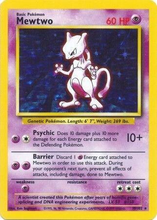 Mewtwo card image